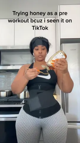 This teaspoon was super sweet #tiktokmademedoit #gymthings #gymtherapy #thickfitnesschick #gottalooseweight #20poundstogo #gymnyc #gymbaddies 