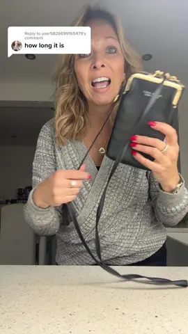 Replying to @user5826699165479 How long is the strap? #fy #fyp #length #bag #hamdbags #phone #phonebag #viral #tiktokshop 