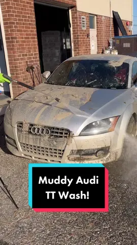 Would you take an Audi in the mud? #wddetailing #detailing #CleanTok #carcleaning #satisfyingvideos #asmr #fyp #trend #pressurewashing #foryou #detailingcars 