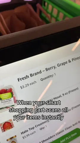 Gotta love Amazon Fresh shopping! #amazonfresh #groceryshopping #techtok #amazon 