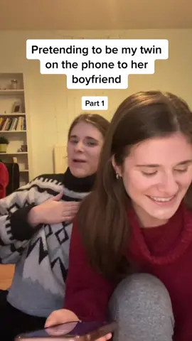 This was painful 😂 Go check out our part 2 on YouTube to see how Rambod does! Safe to say he was not better than Robin 😂 Link in our bio. #twins #challenge #boyfriend 