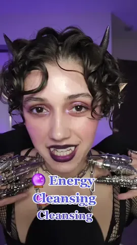 Sleep demon takes away ur negative energy 😈🔮💅 new #asmr rp going up on YouTube soon! video inspo from the wonderful: @julieta.asmr  ✧･ﾟ: *✧･ﾟ:* youtube: Jocie B ASMR ✧･ﾟ: *✧･ﾟ:* #energyhealing #asmrrp #asmrrings 