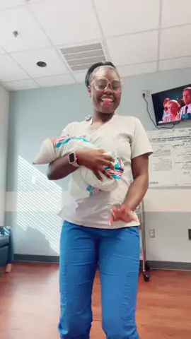 Him so cute and little!! I’m already in love 🥹💙💙 & don’t come for me bout my hair 🤣 I kno it need to be done 🤦🏾‍♀️