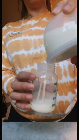 pumping session from yesterday! #pumping #breastfeeding #10ounces #oversupplier #fyp 
