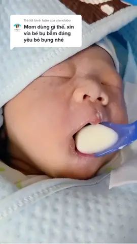 Trả lời @xiendobo vì đẻ mổ nên e chưa được gần mẹ. mẹ bổ sung #siroanngonbabyplus  lúc mang bầu nên e tv cứng cáp lắm, t.i nhiều, ngủ sâu giấc #baby #ănngon #mevabe 