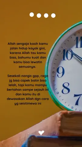 Allah tau kamu kuat..  #mukjizatallah #Allah 