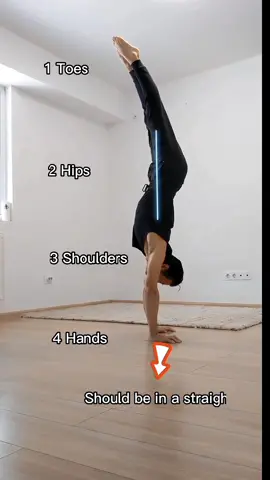 Link in Bio for full video #handstand #homeworkout #Fitness #challenge #gymnastics 