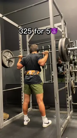 sloppy PR, but a PR. #fyp #squat #lifting 