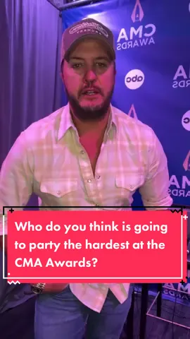Who do YOU think is going to party the hardest at tonight’s CMA Awards??