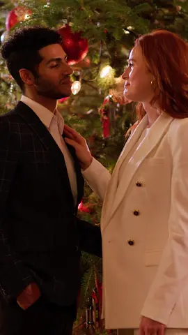 I'm not happy-crying, YOU'RE happy-crying! 🥲 #HotelForTheHolidays @madelame @menamassoud #romcom #christmasmovie