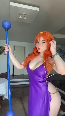 Nami from One Piece!💜 #cosplay #onepiececosplay #namicosplay 