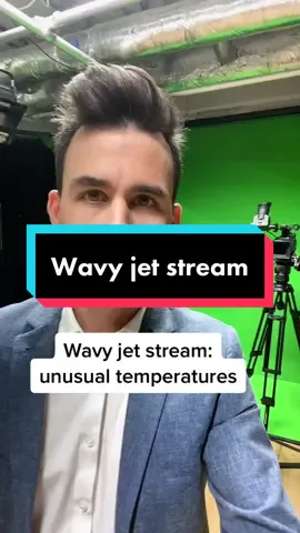 Would you prefer to be on the cold side or warm side of the jet stream? #LearnOnTikTok #EduTok #metoffice #jetstream #ukweather 
