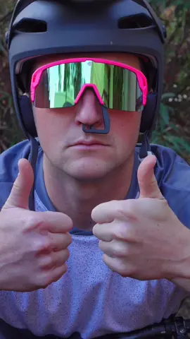 I fixed the biggest issue with  sunglasses. #mountainbike #3dprinting 