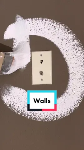 Interior painting 🏠 a good way to paint interior walls, 3” brush, 4”roller, 18” roller. #fyp #satisfying #satisfyingvideo #housepainting  