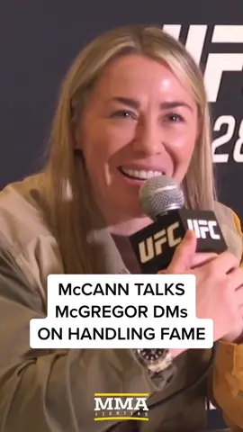 ‘Meatball’ Molly McCann details a DM exhange with Conor McGregor 🤳 #mollymccann #meatballmolly #conormcgregor #UFC #ufc281 #mma 