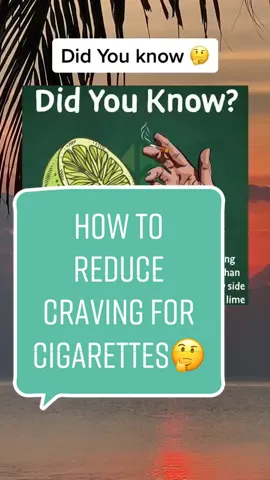 Did You know ? Eating lime is and Effective of reducing cravings for cigarettes ❗️Follow us for more healthy lifestyle Tips 🙌 #didyouknow #didyouknowfacts #lime #cigarette #stopsmoke  #howtostopsmoking #health #viraltiktok 