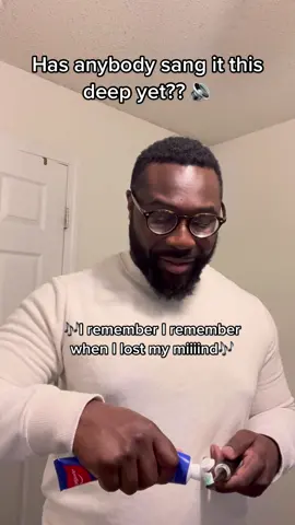 Has anyone sang it this low yet?? (Had to cut the video cause I was just singing in my room with no music lol) #deepvoice #fyp 