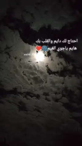 #احتاج_الك ،❤️🌚 #احتاج_لك_دايم_والقلب_بك_هايم 🌛😴#😌❤️👑 #wetandwild #العقبه_تصويري_تصميمي #📸🎥🎬 #wetandwild #متابعه__ولايك__واكسبلو🤍🔐 #ابن_الطفيله_الهاشميه♥ 