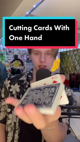 the easiest way to cut cards with one hand👀 #ChevyEVSongContest #onehanded #tutorial #nysm #nowyouseeme #learn #howto #thedudewithcards #card #tutorials #easy #danielhuckins 