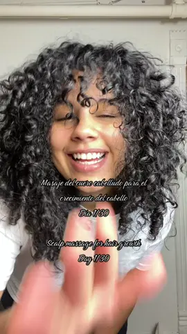 Día 1 #crecimientodelcabello #pelolargo #rizosnaturales #hairgrowth #hairgrowthchallenge 