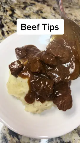 Beef tips #dinner #foodtiktok #beeftips #Recipe #fyp #winterrecipes 