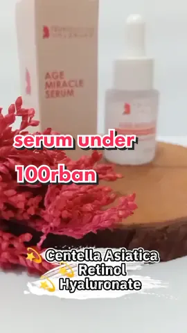 Serum bagus banget under 100ribuan. cek di @tzuyuskincare.official #tzuyuskincare #serumagemiracle #tzuyu 