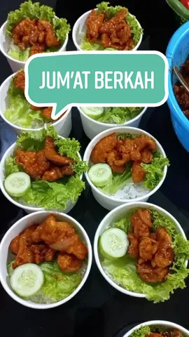 Bikin rice bowl with korean spicy chicken lagi utk jum'at berkah hari ini 😊 #alhamdulillah #jumatberkah #ricebowl #koreanspicychicken #koreanfood #cooking #anakdrakor #reseptiktok 