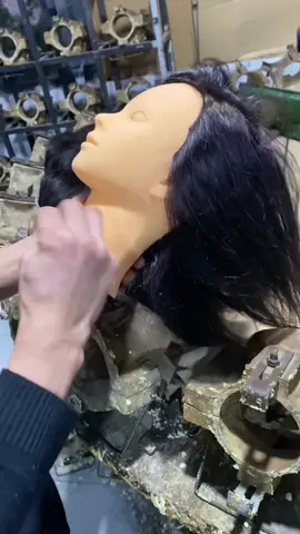 #Mannequinhead  production workshop, #Traininghead  #dummyhead  factory production record, #HairSalon  Supplies Wholesale#hair  #head  #wig #tiktok