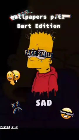 #fyp #wow #wallpapers #sad #bartsimpson