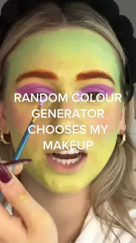 BANANAAAAA POTATO NAAAAA ##makeupchallenge##newmakeupchallenge##randomcolourchallenge##randomcolourmakeup##facepaintmakeup##minionmakeup##alienmakeup##shrekmakeup##facepaintchallenge