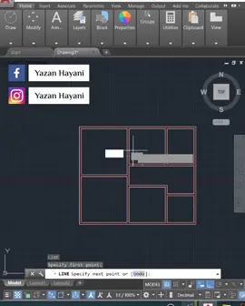 create doors in autocad #autocad #architecture #yazanhayani #fyb #tutorial #foryou #autocad2023 #shortstutorial #shorts #foryoupage #LearnOnTikTok #3d