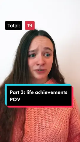 #pov part 3: everyone can see how many life achievements you have. #povs #shortstory #povseries #povstories #actress #acting #viral #series