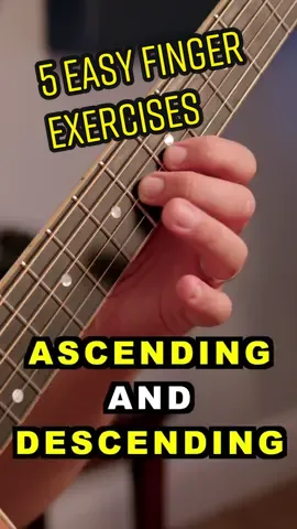 5 Easy Finger Exercises for beginning guitar players. These drills get your fingers moving and help build speed and strength. Try these out and comment below what you think! . . . . #guitar #guitarist #guitarplayer #guitarplayers #guitarlesson #guitarteacher #beginner #beginnerguitar #guitarexercises #justthetip #guitarrista #guitaryouserious #guitartips #guitarlover #guitarsdaily #musician #musicians #acoustic #instaguitar #explore #explorepage #fyp #fypシ  #Love #guitartok #foryou #foryoupage 