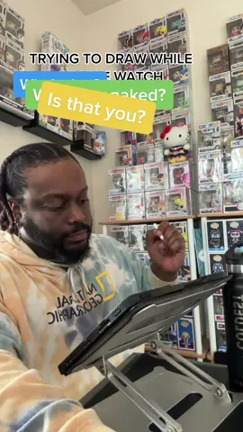 Can’t even make a move without being questioned. 🙃🥲 This is why I draw in private. 😂 Unless we LIVESTREAM 😏 #artist #digitalart #art #comedy #artistsoftiktok 