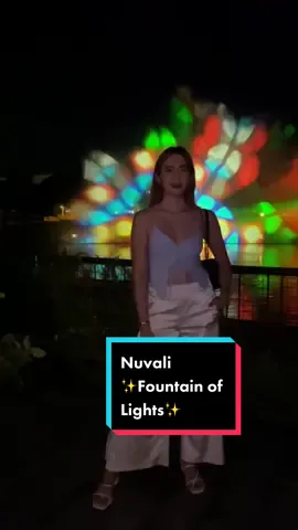 First time in forever to be in @Nuvali PH and witnessed the #FountainOfLights ⛲️✨ #Nuvali #fyp #weekend #weekendtrip #laguna #starosa #fypシ #foryoupage 