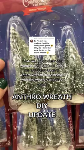 Replying to @mama.casssss not this mama 😭 #anthropologiedupe #anthropologiewreath #dollartree #dollartreehaul 