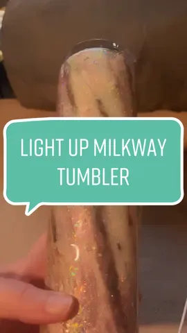 I absolutely love my beautiful light up milkyway cup from @Tumbler Maken Momma!!! It’s stunning and when the lights come on it’s even more special! 
