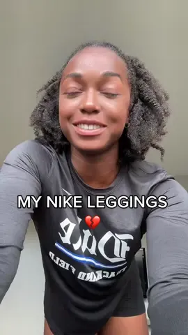 i can laugh about it now but in the moment i was sad bc these leggings r so cute 😹😹 #nikeleggings 