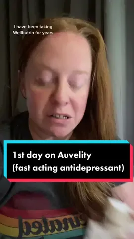 1st day on new fast acting antidepressant #Auvelity #auvelity #antidepressant #chronicpain 