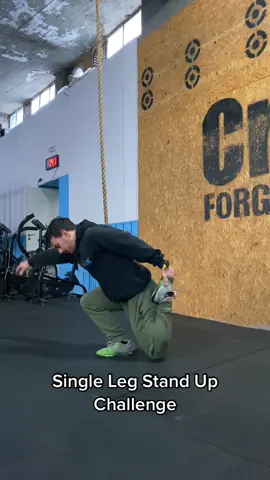 #challenge #crossfit #gymnastics #mobility #singleleg #postolsquat 
