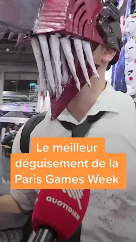 Au Paris Games week, tout le monde se déguise comme son personnage préféré... Enfin presque tout le monde 🙈 #parisgamesweek #parisgamesweek2022 #cosplay #GenshinImpact #kingdomhearts #chainsawman #kyojurorengoku 