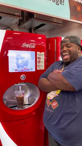 It really does work! #cokecola #voiceactivated #omg #cokefreestyle #part2 #magic 