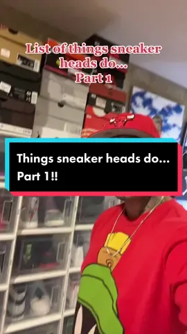 Things that most sneaker heads do!! Part 1!!👟👀💯✅✅✅🤣🤜🏽🤛🏽👍🏽#sneakerheads #sneakerheadproblems #candycrush10 #YellowstoneTV #sneakerculture #sneakercommunity #sneakertiktok #sneakers #sneakersaddict #fyp #DIY #jordanreleases2022 #grwmroutine #outfitideas #riptakeoff #felonsoftiktok #funnytiktok 