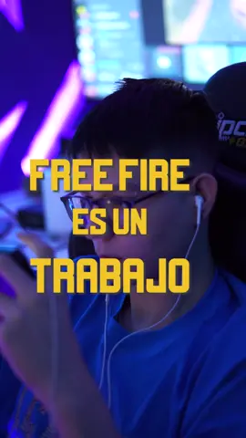 ¿FREE FIRE ES UN TRABAJO? 😲 #freefirelatino #garenafreefire #esports #estorm #gamerentiktok
