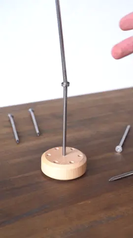 6 clavos sobre 1 ¿Imposible? 🤯 (Enlace en mi perfil) #cuby #puzzle #reto 
