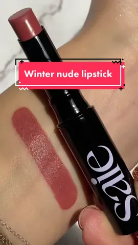 A warm nude for winter!  @saiebeauty lip blur matte blurring lipstick in Modern. #saiebeauty #saiehello #makeupbytheworld #makeuplookideas #makeuplover #makeupjunkie #muasupport #muaunderdogs #unboxing #makeupunboxing #viralmakeup #viralmakeupproduct #lipproducts #ukmakeupartist #ukmakeup #ukmakeupbrand #ukmakeupartists #cultbeauty  #nudelip #nudelipstick #nudelipcolor #mattelipstick #mattelips #mattelipsticks 