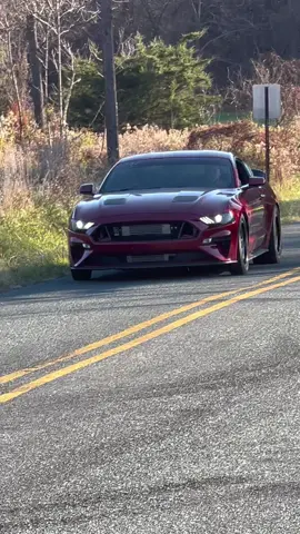 I stole @stangry5.0 ‘s big red bov and now I can’t hear myself think (SIMULATED ROAD)