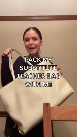 Taking my first job tomorrow! Wish me luck 🫠 #substituteteacher #substituteteacherstiktok #whatsinmyteacherbag #substituteteachermusthaves 