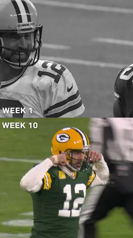 we love to see the progress 😂 #aaronrodgers #greenbay #packers 