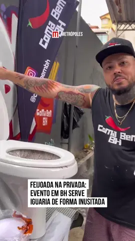#Feijoada na privada: evento em #BH serve iguaria de forma inusitada. Eduardo de Carvalho conta que tem o costume de fazer festas com feijoada, churrasco e uma cervejinha gelada para receber amigos e seguidores da página Coma Bem BH, que hoje conta com mais de 400 mil seguidores no Instagram. As reuniões ocorrem anualmente, mas foi só em 2022 que ele resolveu inovar #TikTokNotícias 